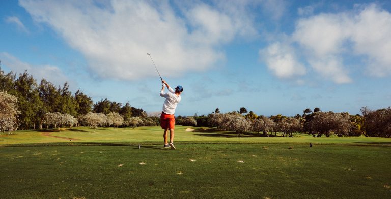 Zona de lujo en campo de golf