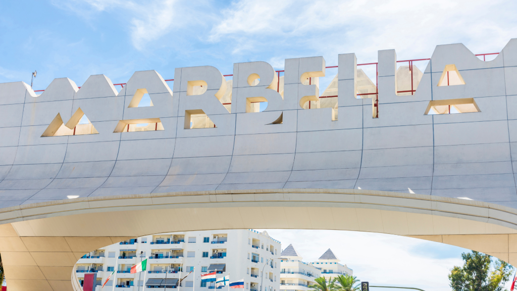 Marbella Schild